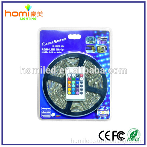 SMD5050 flexible led strip blister kit 30leds/m 7.2W/M DC12V
